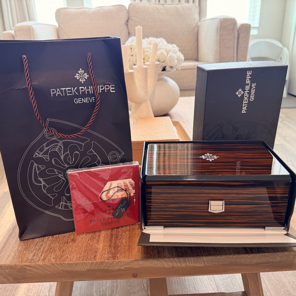 Patek Philippe Brown Strap Watch